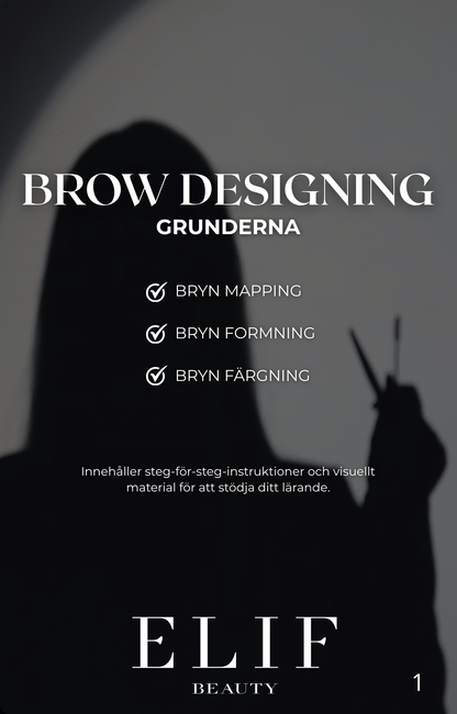 BROW DESIGNING - Grunderna (E-bok, swedish version)